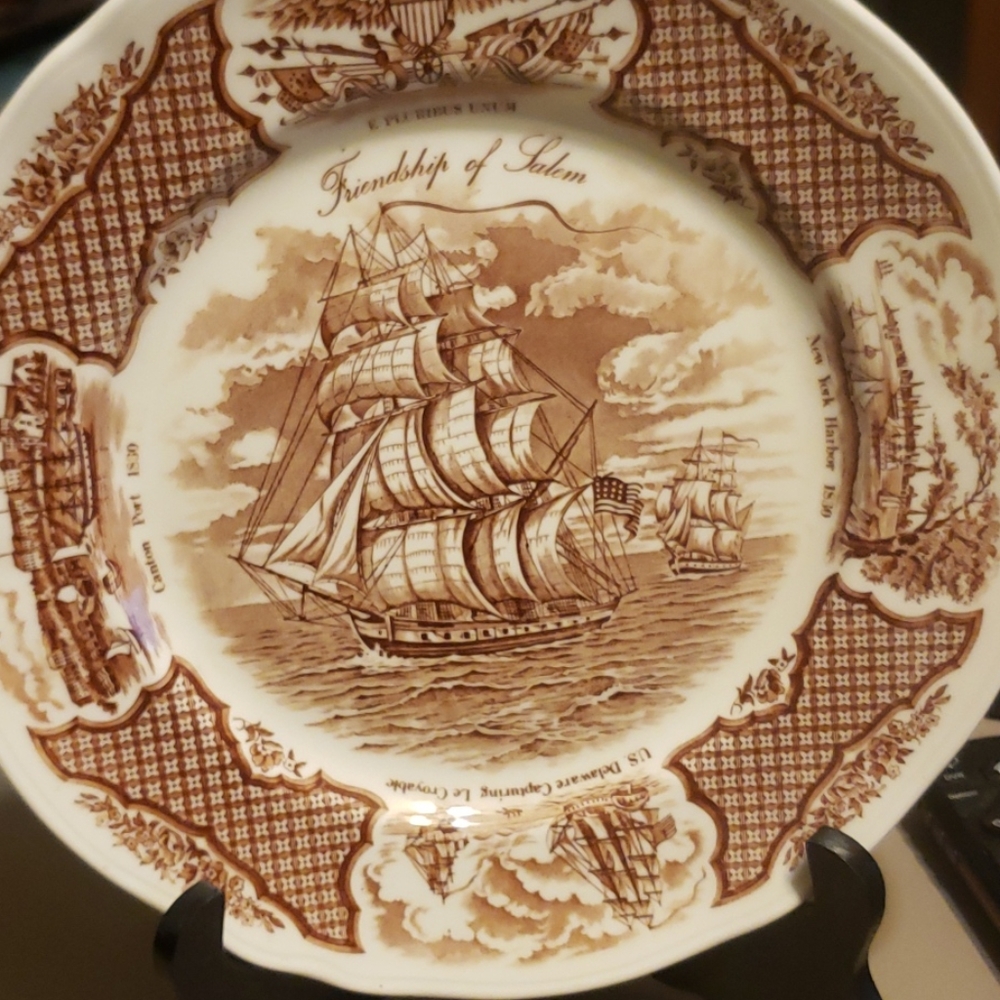 Fair Winds Copper Engraving Plate